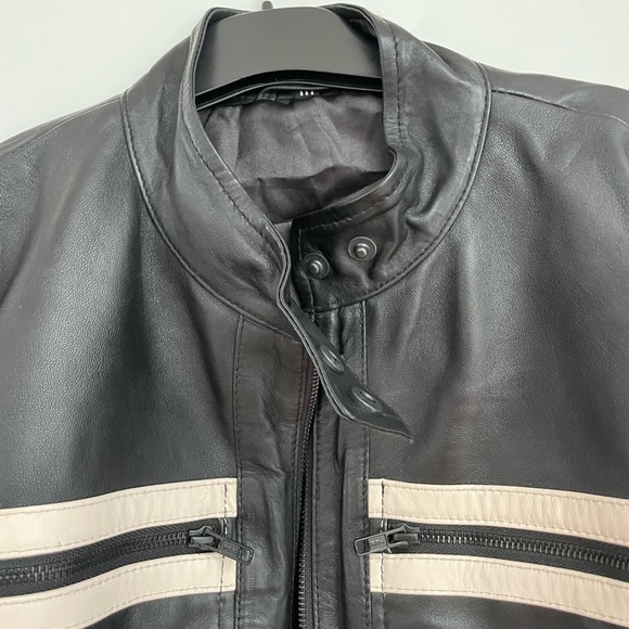 Vintage Genuine Leather Motorcycle Jacket - Picture 7 of 12